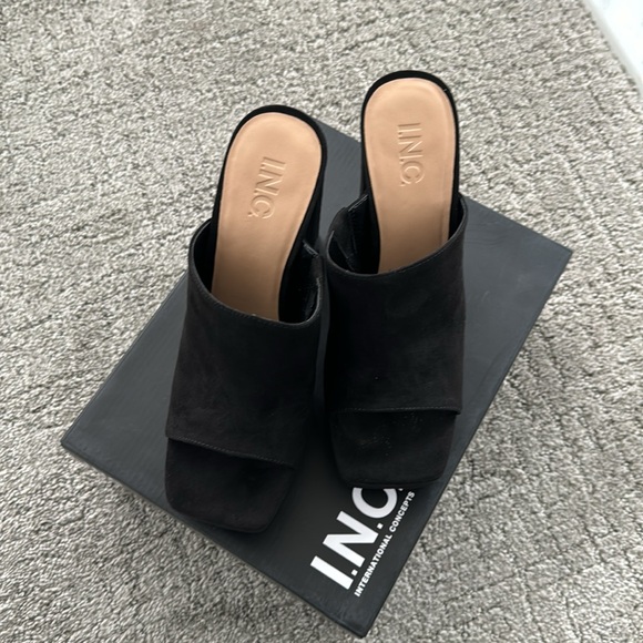 Rali Womens Open Toe Slip on Platform Sandals - Picture 4 of 5